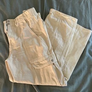 Urban Outfitters BDG Cream Cargos